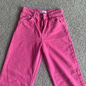 Zara Pink Jeans